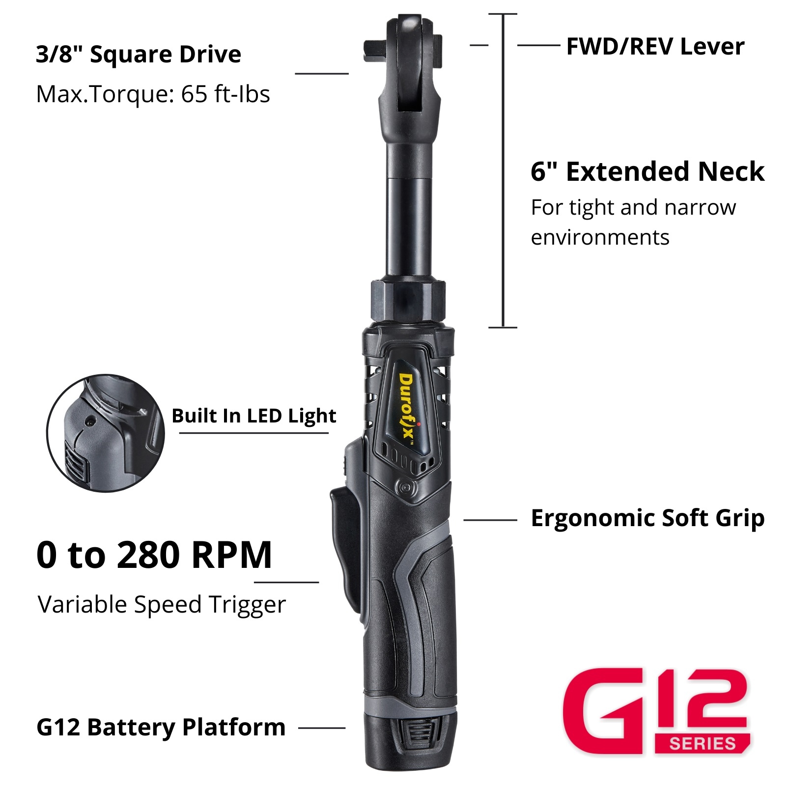 Durofix G12 12V 3 8