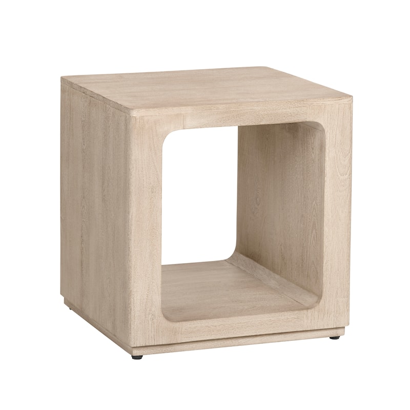 Brooklyn Wooden End Table - Natural