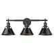 preview thumbnail 32 of 37, Orwell 3-light Bathroom Vanity Light