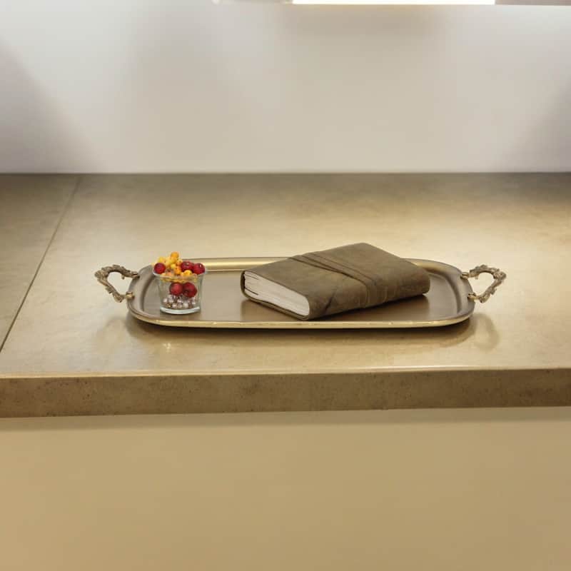Khilov Metal Accent Tray - Gold