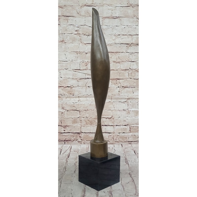 Bird In Space 1923 - Abstract Bronze Sculpture Statue By Constantin Brancusi