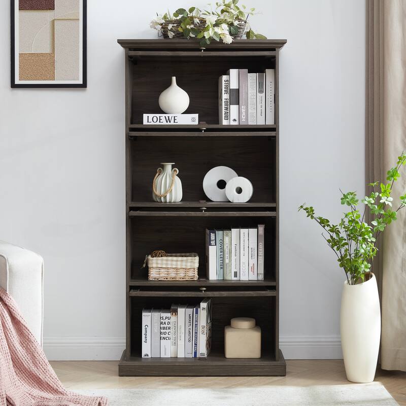 Stylish Multi-functional Glass Display Cabinet for Various Rooms