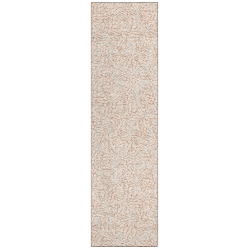 Machine Washable Indoor/ Outdoor Solid Causal Chantille Rug