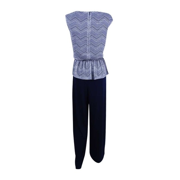 womens peplum jumpsuit