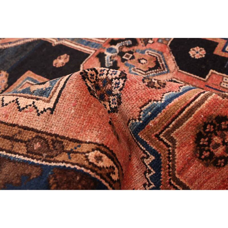 ECARPETGALLERY Hand-knotted Konya Anatolian Dark Copper Wool Rug - 4'3 x 9'4