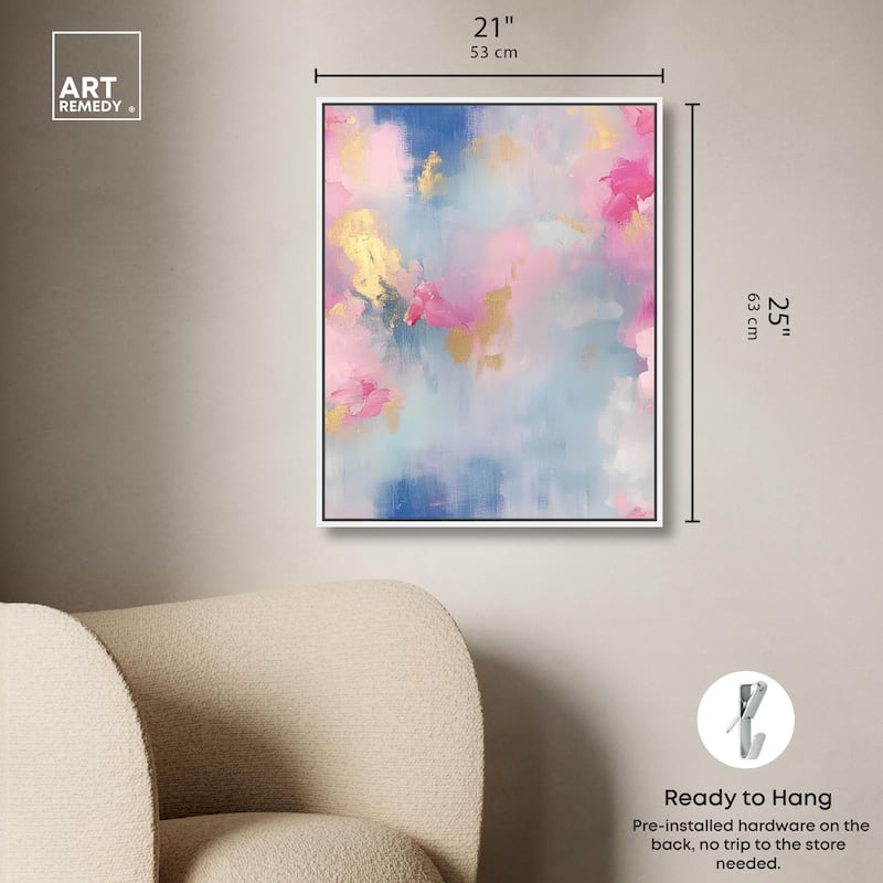 Whispering Rose Canvas by Art Remedy