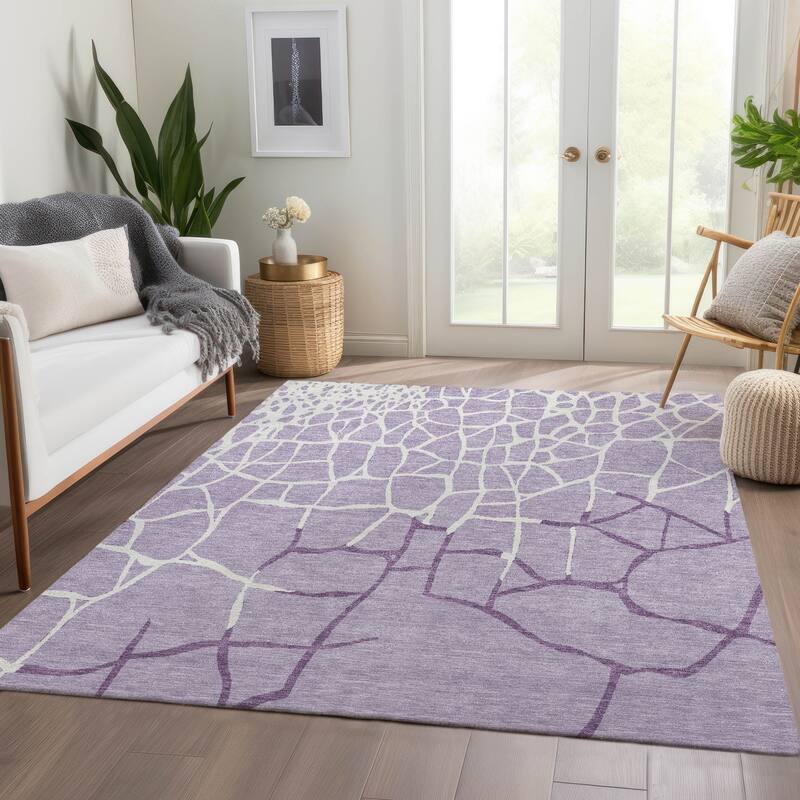 Premium Washable Super Soft Contemporary Webby Mayfield Rug