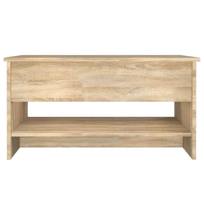 vidaXL Coffee Table Lift Top End Table Accent Side Sofa Table Engineered Wood - 31.5" x 19.7" x 16.7"