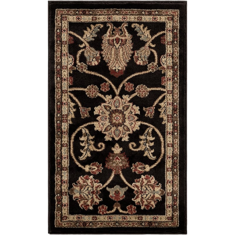 Livabliss Lanier Traditional Floral Area Rug