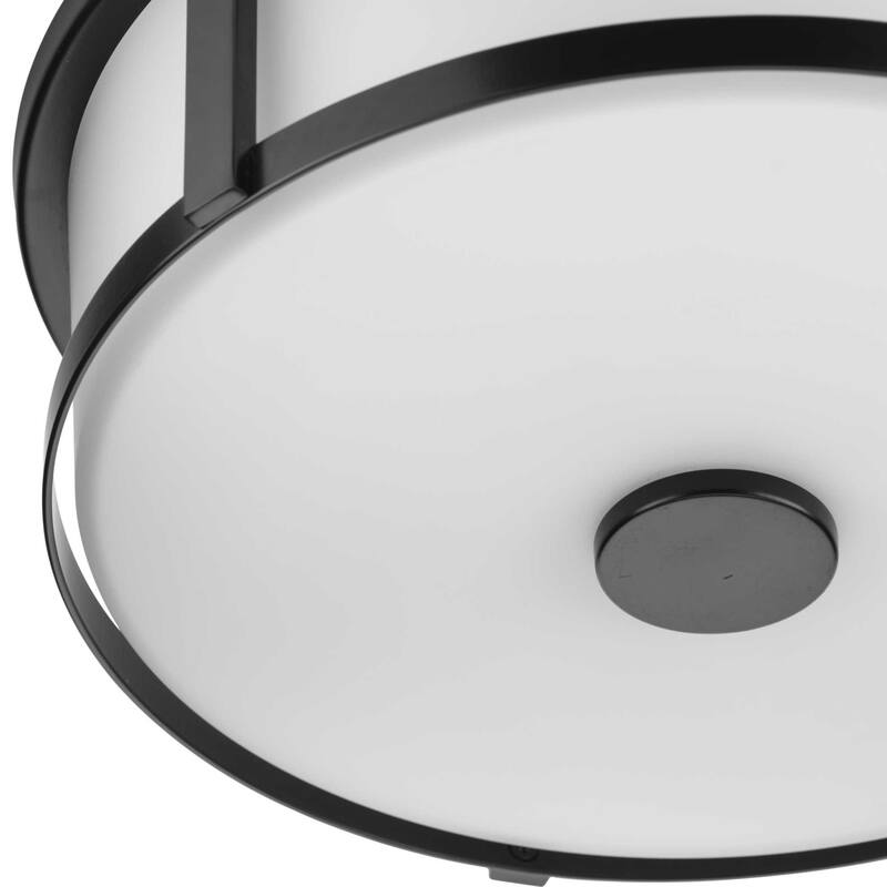 Progress Lighting P350254 Gilliam 2 Light 13" Wide Flush Mount Drum