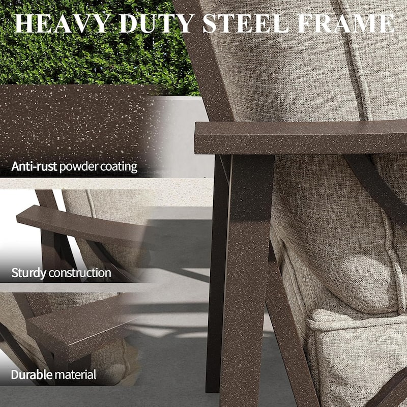 All-Weather Outdoor 2 Seats Sofa Couch