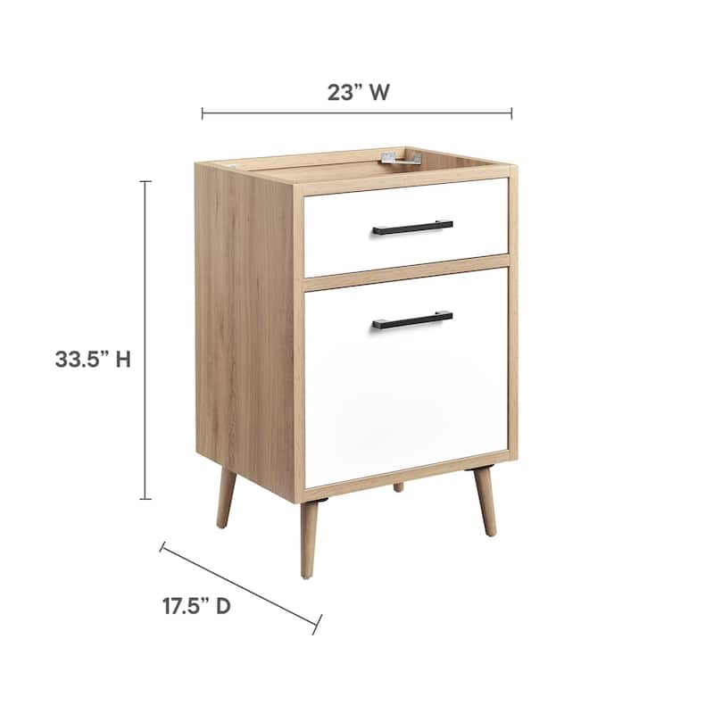 Maverick 24" Bathroom Vanity Cabinet - Sink Basin Not Included