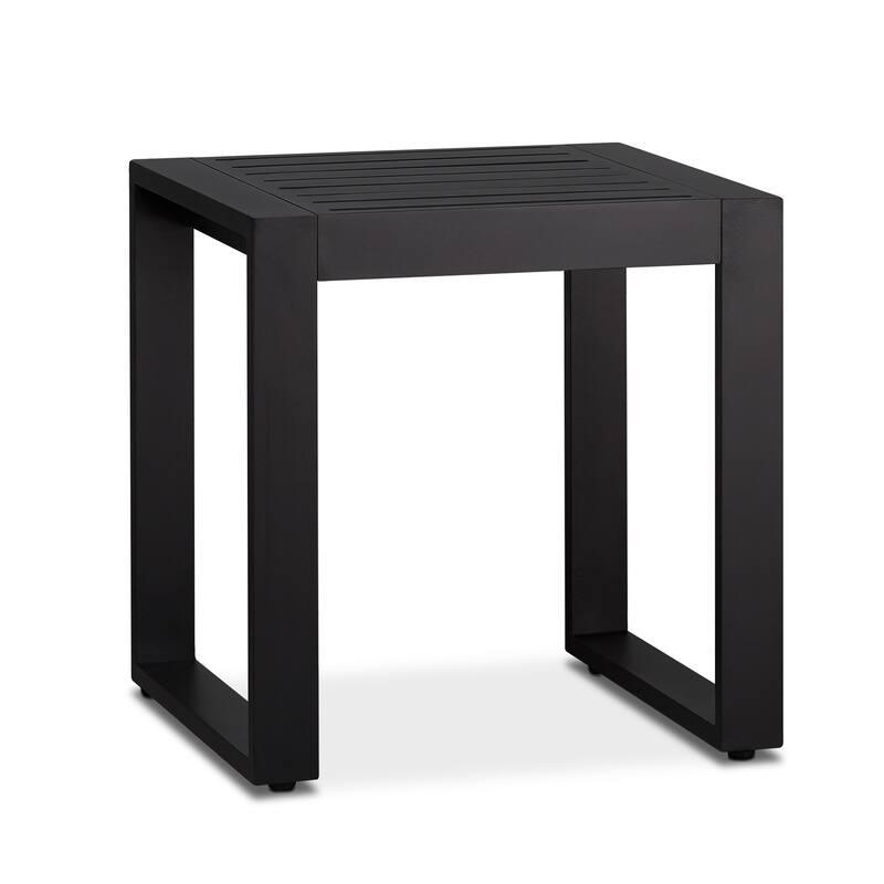 Baltic 20" Set of 2 End Tables Black by Real Flame - 20L x 18W x 20.5H