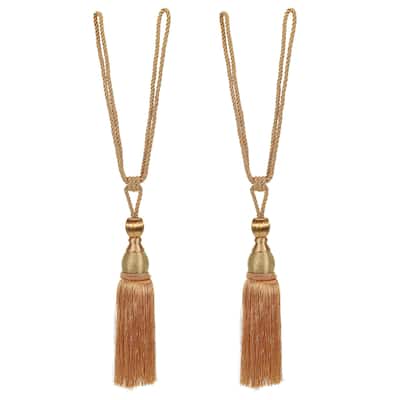 2 Pack Elegant Handmade Curtain Tiebacks Home Office Decorative
