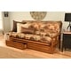 preview thumbnail 30 of 30, Porch & Den Kern Full-size Storage Futon Set with Suede Mattress Canadian