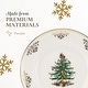 preview thumbnail 4 of 8, Spode Christmas Tree Set of 4 Gold Plates
