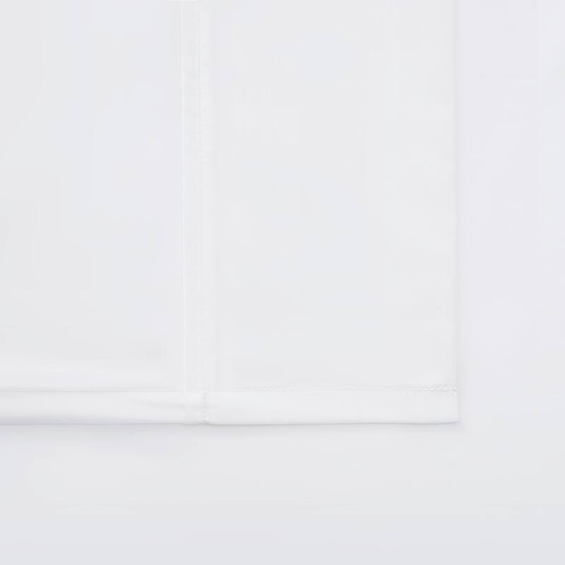 Vince Camuto Solid 400TC Percale 4 Piece Sheet Set