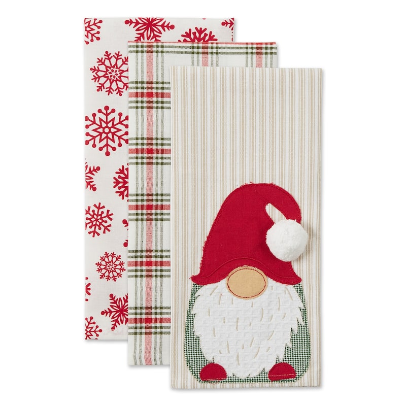 DII Asst Holiday Dishtowel (Set of 3)