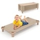preview thumbnail 6 of 6, 6-Pack Stackable Kids Naptime Cot Toddler Daycare Cots Rest Mat Coffee