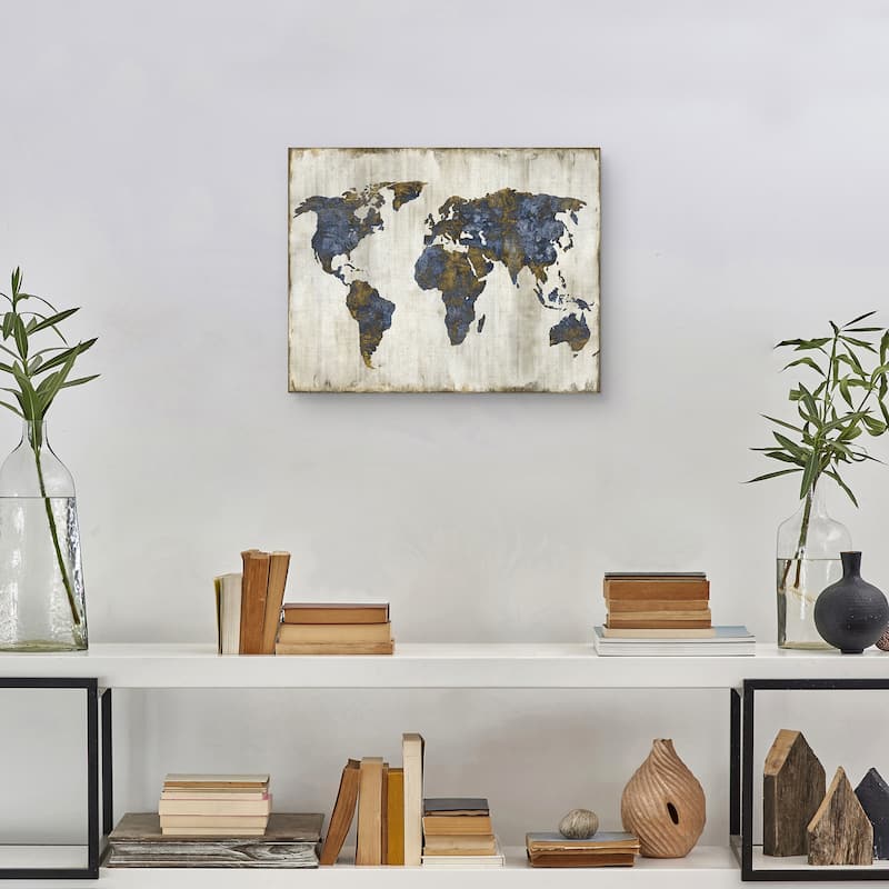 The World I by Russell Brennan Canvas Art Print
