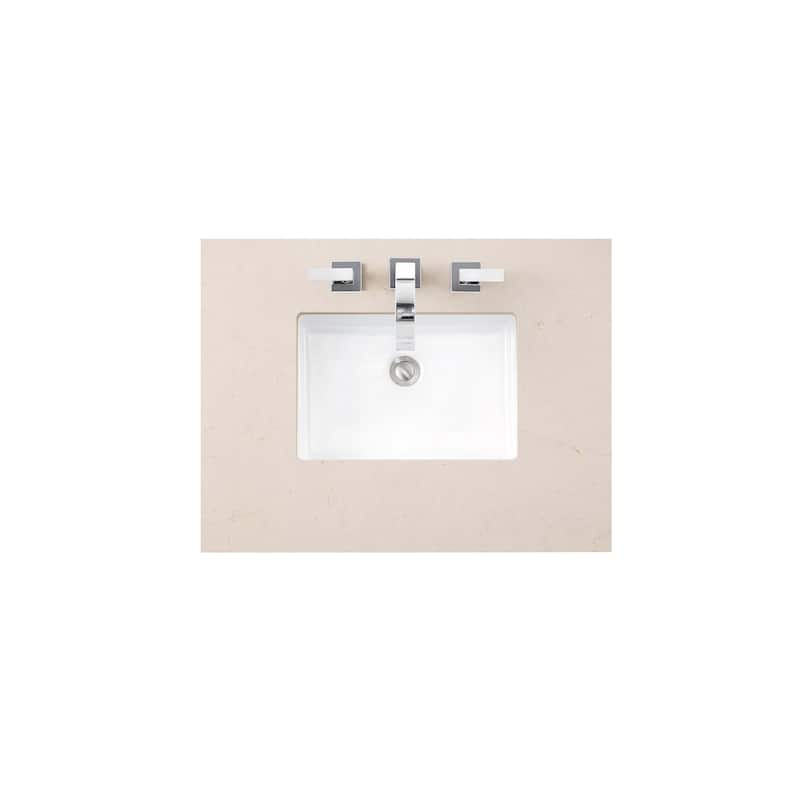 James Martin Vanities Brittany 60" Single Vanity, Bright White - 60 x 23.5 x 34