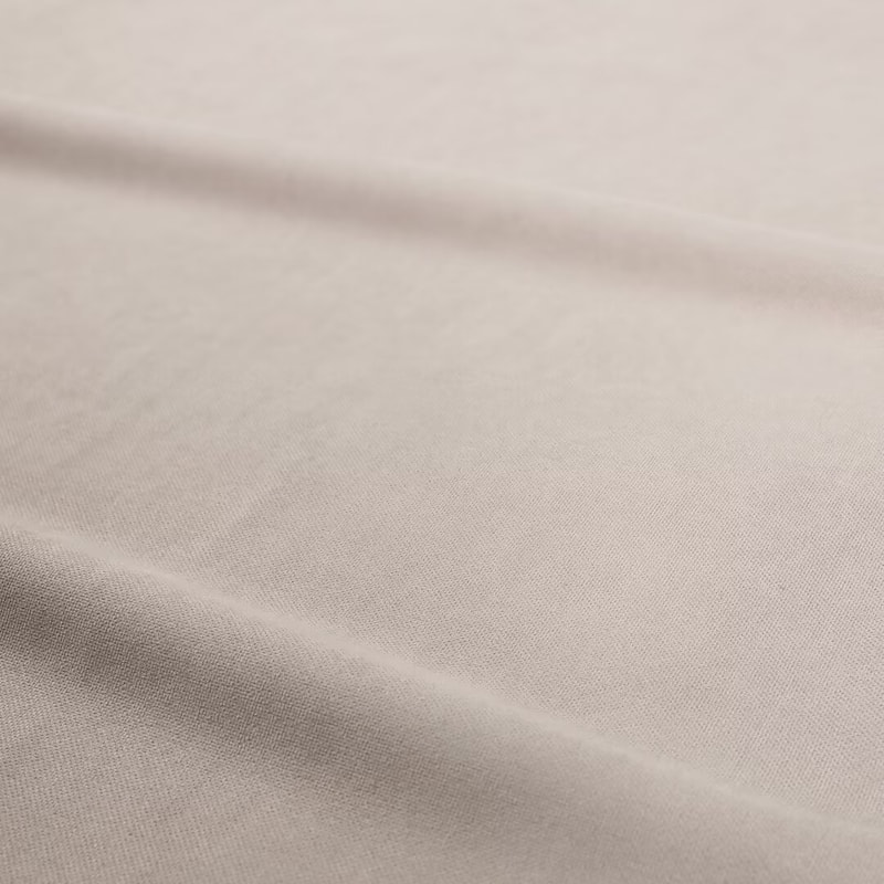 Soft Cotton Feel Twill Polyester 100% Blackout Grommet Pair (2 panels)