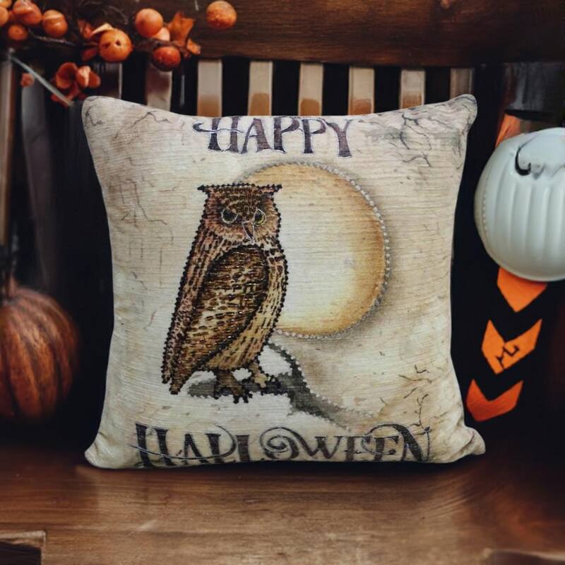 Vibhsa Halloween 20" x 20" Decorative Throw Pillow