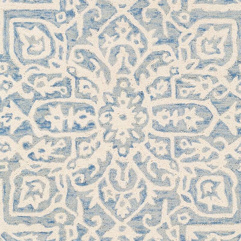 Livabliss Hensley Handmade Medallion Wool Area Rug
