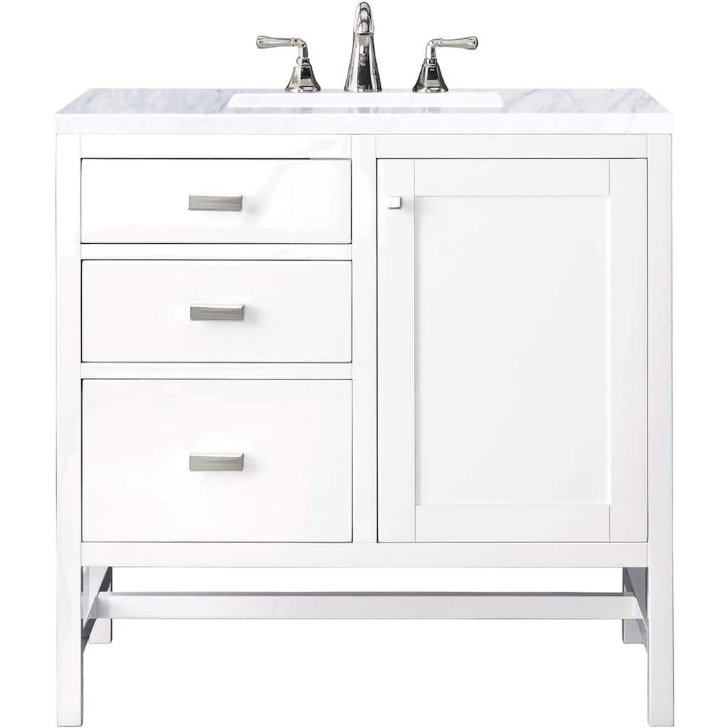 James Martin Vanities Addison 36" Single Basin Hardwood Vanity Set