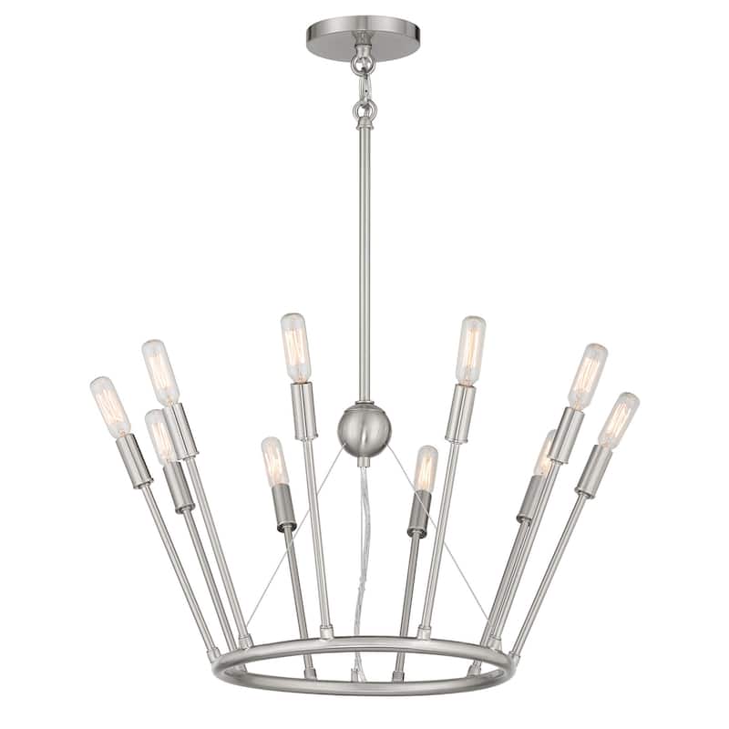 Kovacs Royalty 10 Light 23" Wide Ring Chandelier