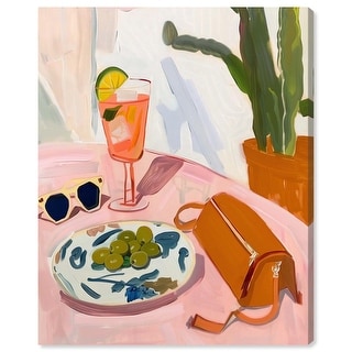Afternoon Snack Canvas Beach Coastal Art by Art Remedy - Bed Bath ...