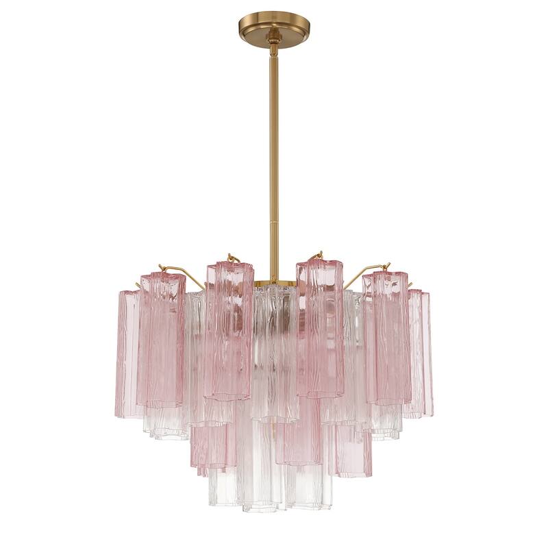 Crystorama Lighting Group ADD-306-SP Addis 6 Light 20" Wide Chandelier