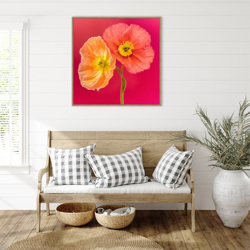 Luxuriously Lucent by Cheryl Eagers Framed Canvas Wall Art Print