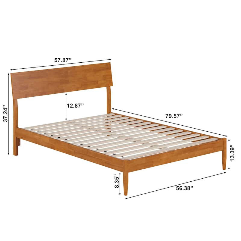 Bradford Platform Bed with Adjustable Headboard
