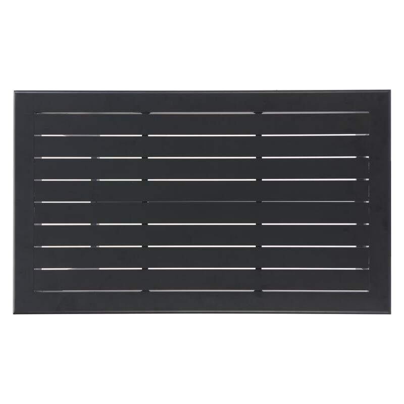 Midnight Wave Bar Table Black