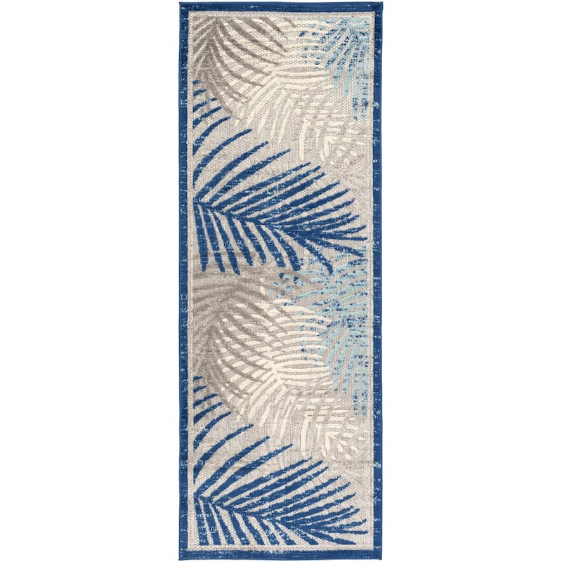 Livabliss Big Sur Casual Floral & Botanical Indoor/Outdoor Area Rug