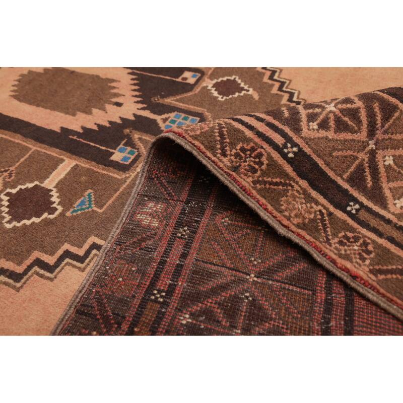 ECARPETGALLERY Hand-knotted Teimani Copper Wool Rug - 7'7 x 9'4