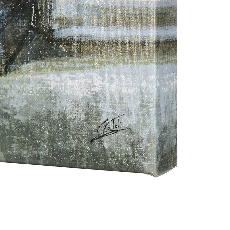 Old Barn II (28 x 35) Canvas Art Print