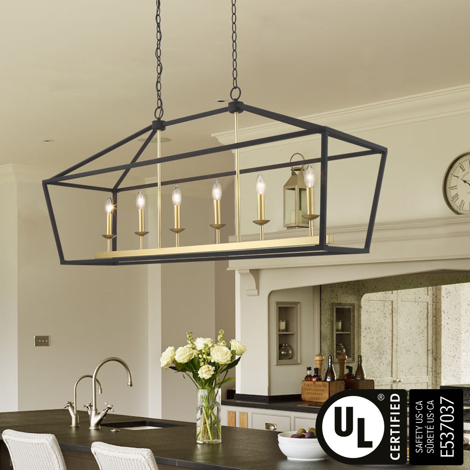 Carmen 6 light island pendant new arrivals