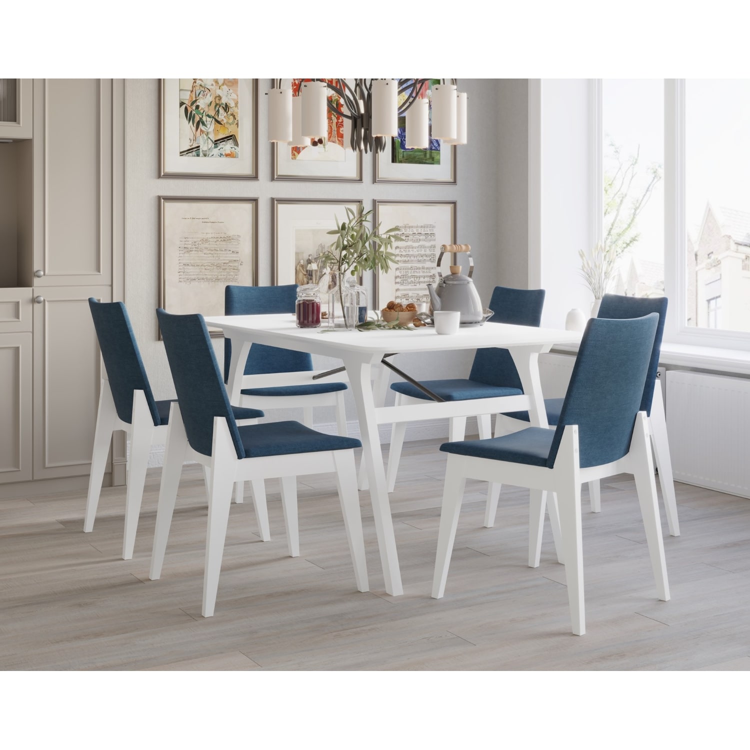 Mitchell 7-pieces Dining Table and Chair