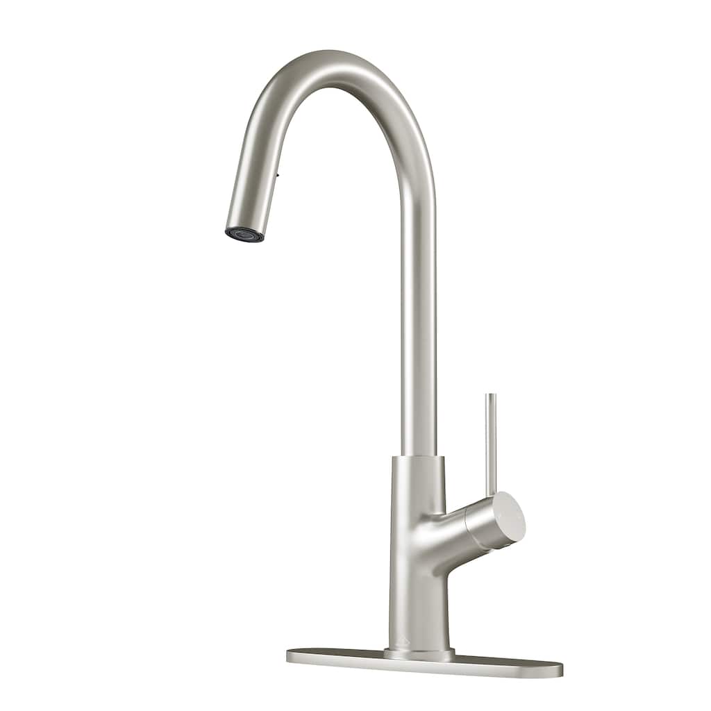 Single Handle Pull Down Sprayer Kitchen Faucet