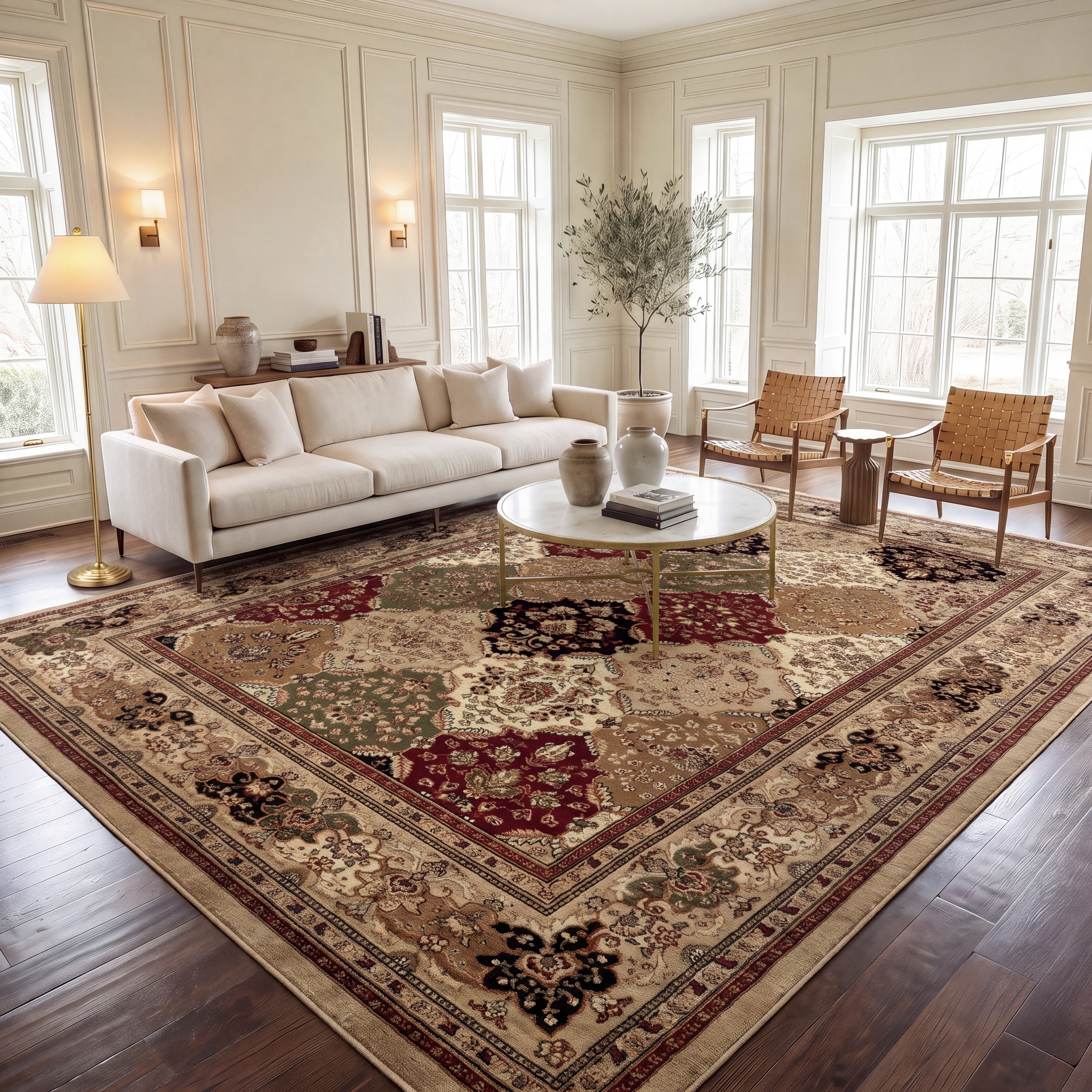 SAFAVIEH Lyndhurst Lyndy Traditional Oriental Rug