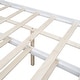 preview thumbnail 11 of 13, Full Size Wooden Platform Bed Captain Bed Space-Saving Heavy Duty Wood Bed Frame with Trundle, 3 Stroage Drawers - White