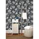 NextWall One O'Clocks Botanical Peel and Stick Removable Wallpaper