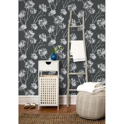 Pinole, One O'Clocks 18' x 20.5" Peel & Stick Wallpaper Roll