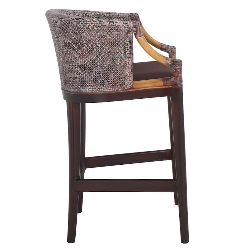 SAFAVIEH Home Brando Counter Stool - 22"W x 21"D x 35"H