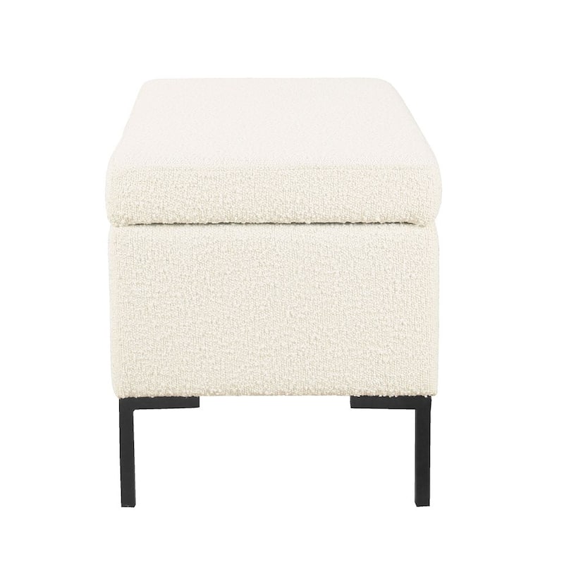 HomePop Storage Bench with Metal Leg