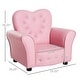 preview thumbnail 5 of 8, Kids Sofa Toddler Tufted Upholstered Sofa Chair - 23.25" L x 16.25" W x 19.25" H