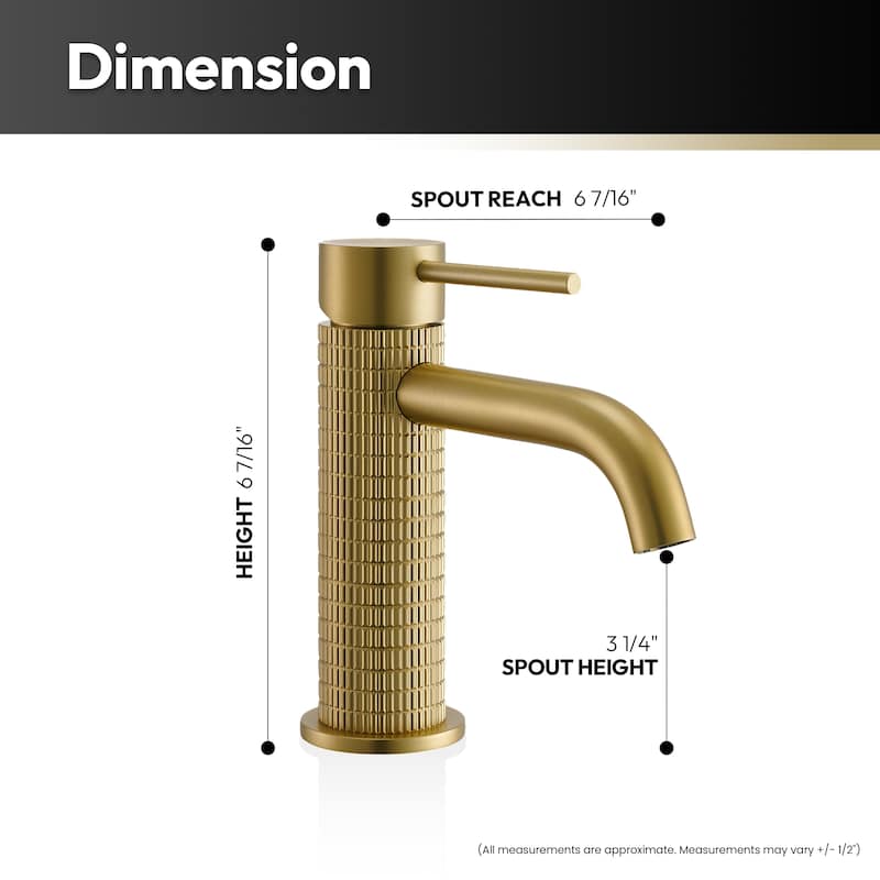 Mendavia Single-Handle Basin Bathroom Faucet