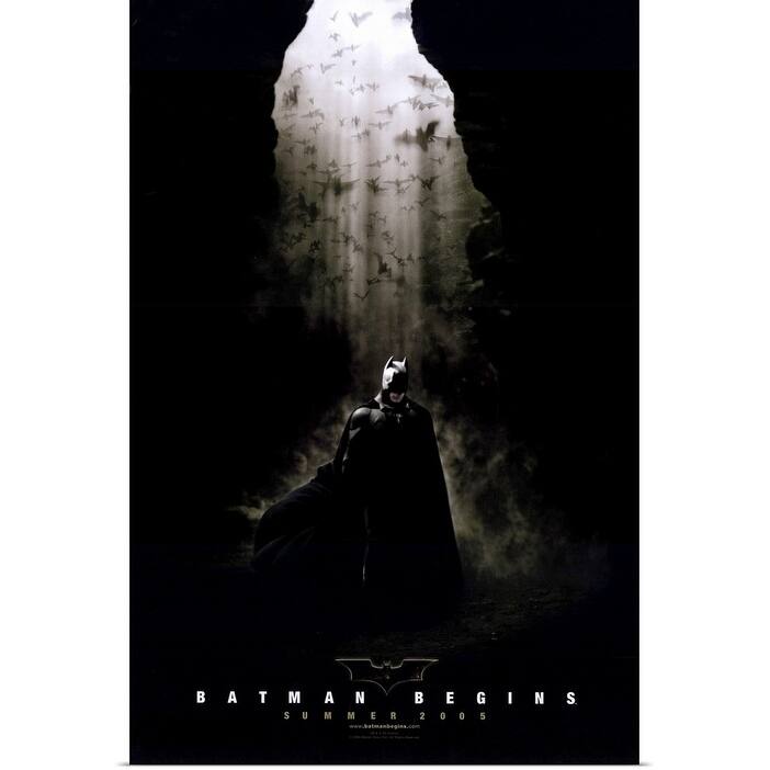 "Batman Begins (2005)" Poster Print